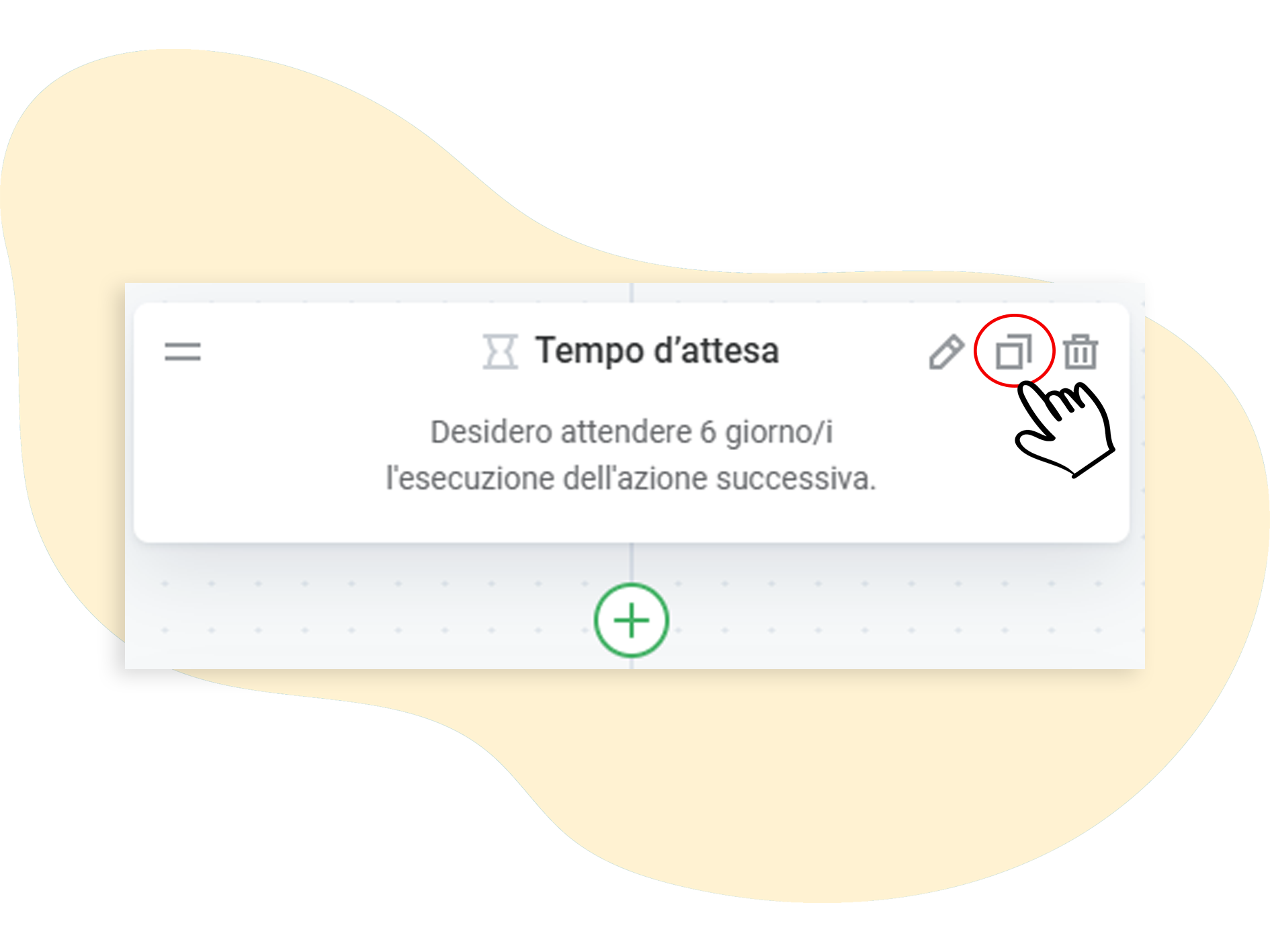 Duplicazione di un elemento nell'automazione